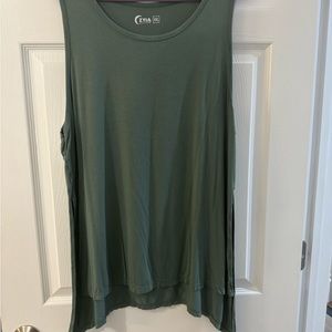 Zyia Long Finesse Slit Tank